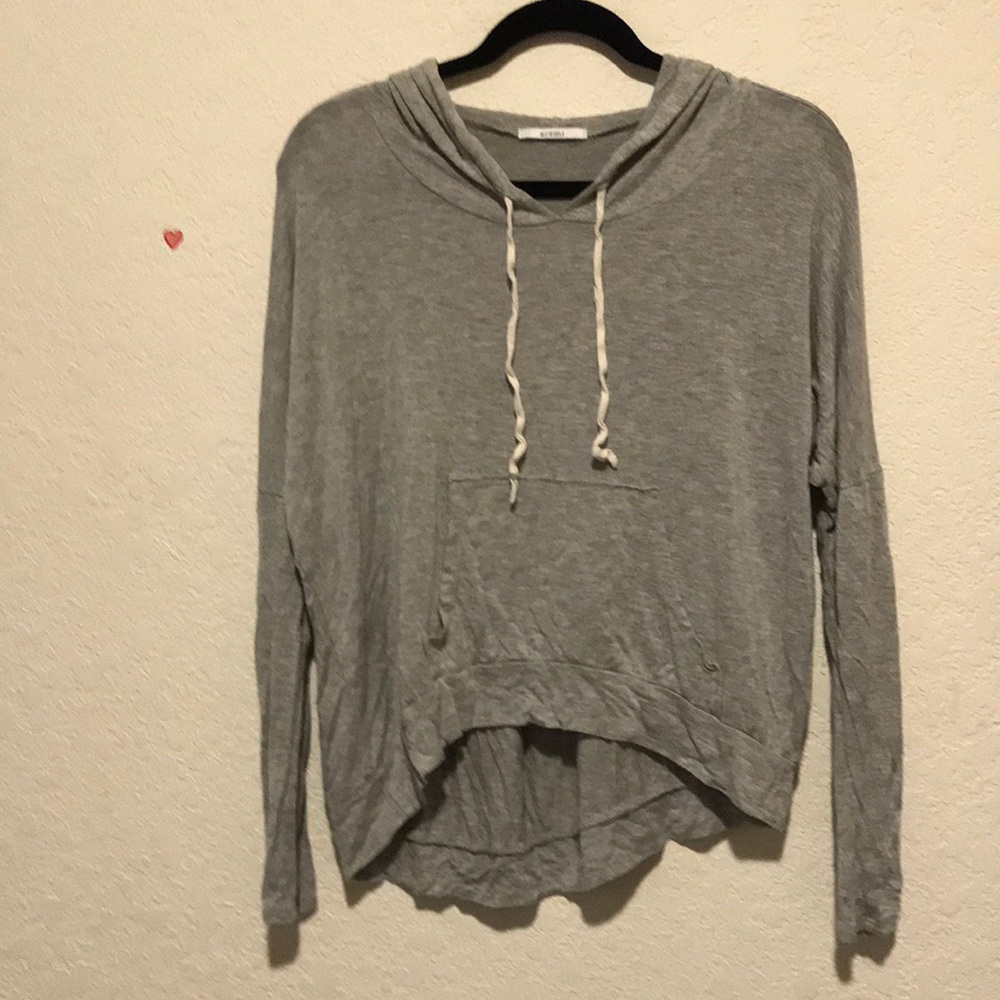 Grey hoodie